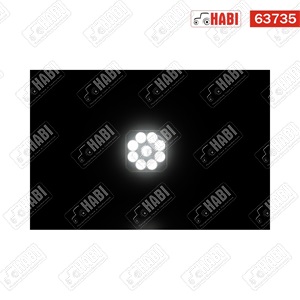 Munkalámpa OSRAM LED kocka, 15W, 1500 lumen, 10-30V, IP,  HBR PREMIUM