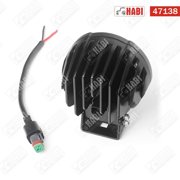 Munkalámpa OSRAM LED kör, deutsch csatlakozás, 43W, 5200 lumen, 10-30V, IP67/IP69K, HBR PREMIUM