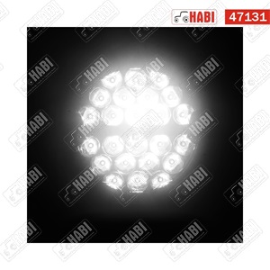 Fényszóró OSRAM LED offroad/kamion kör, 100W, 7 inch, 10.920 lumen, 4 funkció, 10-30V, IP67/IP69K, HBR PREMIUM