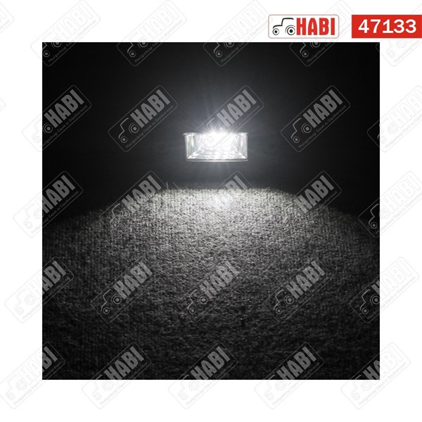 Munkalámpa SMD LED helyzetjelző, 20W, 109,7x56,5x57,4mm, 1000 lumen, 10-30V, IP67/IP69K