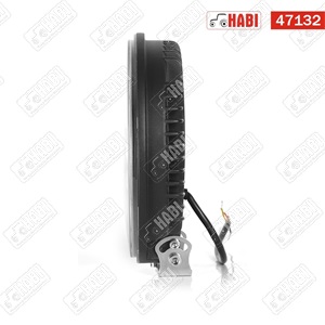 Fényszóró SMD LED offroad kör, 140W, 9 inch, 10.000 lumen, 2 funkció, 10-30V, IP67/IP69K, HBR