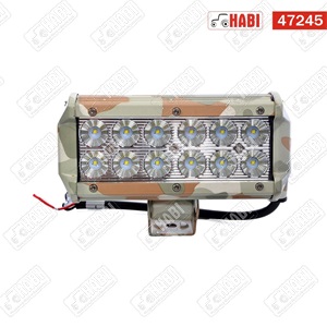 Munkalámpa terepmintás LED 36W téglalap, 165x115x78 mm, 6000 Kelvin, 10-30V, IP67