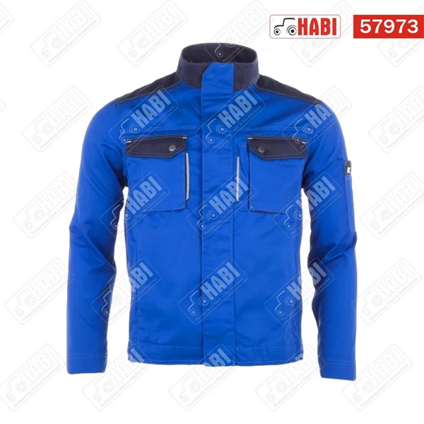 Munkáskabát, kék, M, EU:50, Kramp Original