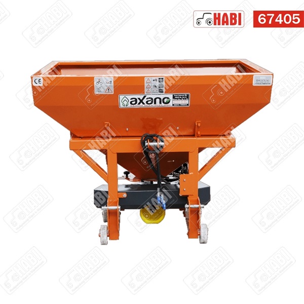 Műtrágyaszóró 1 tárcsás 500L, 20m szórási szélesség, kardánnal /török/