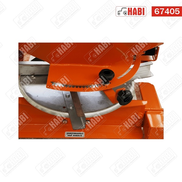 Műtrágyaszóró 1 tárcsás 500L, 20m szórási szélesség, kardánnal /török/