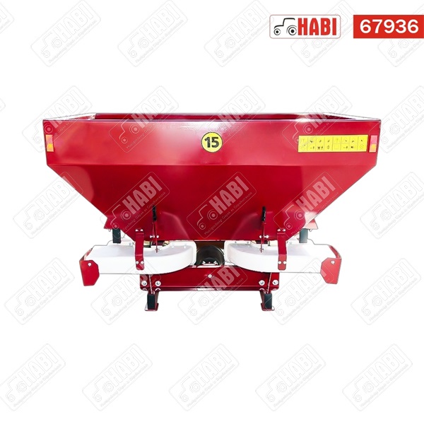 Műtrágyaszóró 2 tárcsás 1000L, gyümölcsösbe /Strumyk/