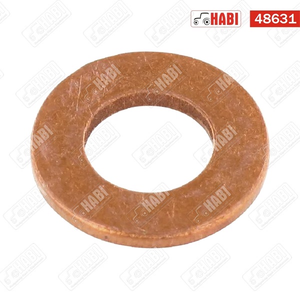 New Holland porlasztó alátét réz 7,5x14x1,8 mm