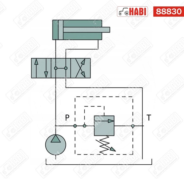 Nyomáshatároló szelep VMP 3/8” 10-180 bar