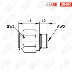 Olajleeresztő csavar 6 - M12x1,5