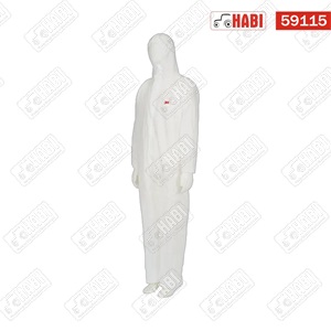 Overál, XL, UK: 42, fehér, 3M