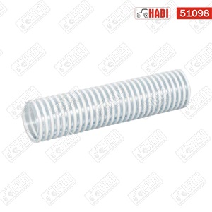PVC csigatömlő d=125/1,00 mm / 2,0 MVO átlátszó