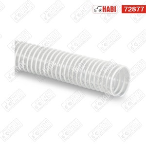 PVC csigatömlő d=40/0,50 mm / 2,5 MVO átlátszó