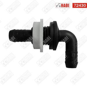 Permetező átvezető idom 1/4" 90° (könyök)