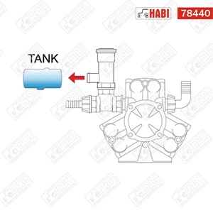 Permetező biztonsági szelep 1/2" BSP 200 l/min 10 bar  ARAG