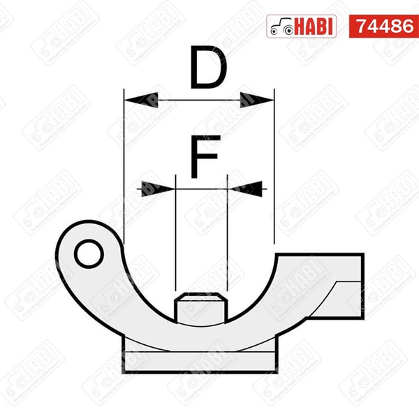 Permetező fúvókatartó 20 mm 3/8" ARAG