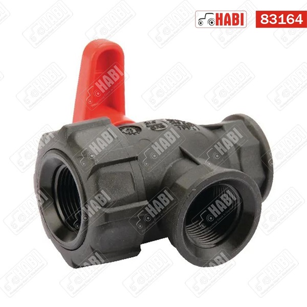 Permetező golyóscsap 3 utas 3/4" ARAG