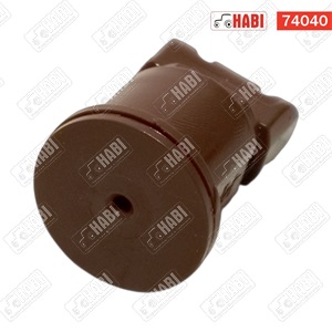 Permetező kettős, légbeszívásos, lapos szórású fúvóka műanyag - barna (110°) /TEEJET/