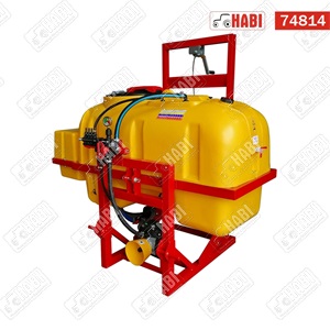 Permetező komplett alváz 600L/12m (tartály, szivattyú, szűrő, szakaszoló, csörlő) HU
