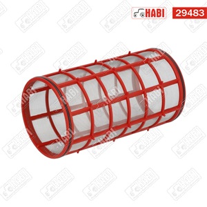 Permetező szűrőbetét 200x108 mm 32 Mesh piros GEOline