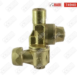 Permetező szórófej 1-es réz 1/4" BM /csepegésgátlós/ Braglia