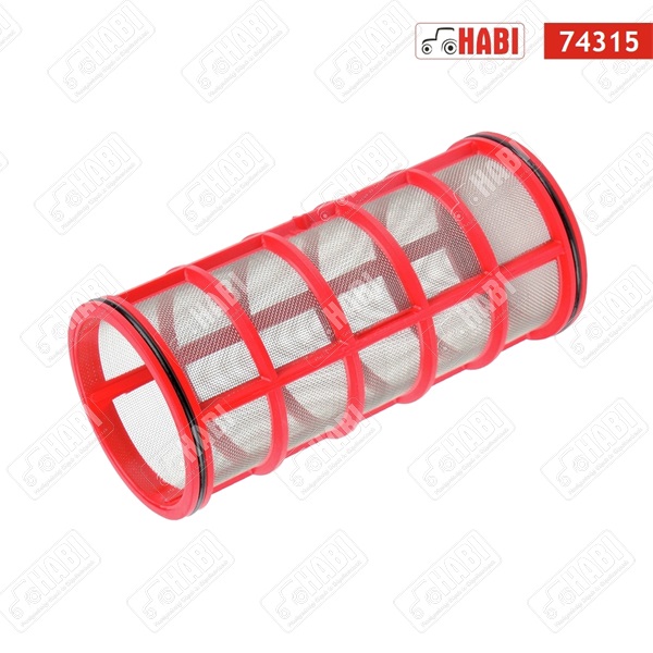 Permetező szűrőbetét 167x79,5 mm 30 Mesh piros