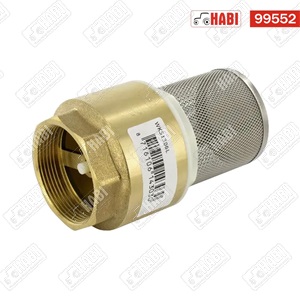 Permetező szűrőkosár lábszeleppel 2"