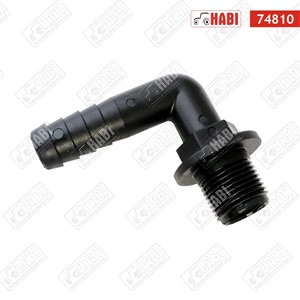 Permetező tömlőcsatlakozó KM 90° d=13 mm 3/8" ARAG