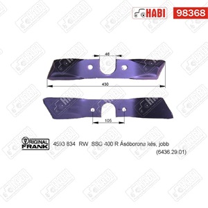 Rab ásókés jobb SSG 400 R