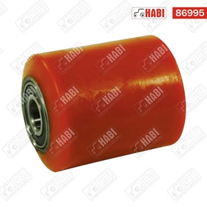 Raklapemelő görgő acél belsővel és csapággyal D=82 mm d=20 mm L=100 mm max. 950 kg