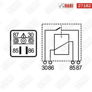 Relé 12 V 100 A NAGARES
