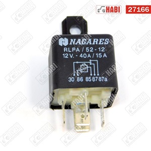 Relé 12 V 40/15 A NAGARES