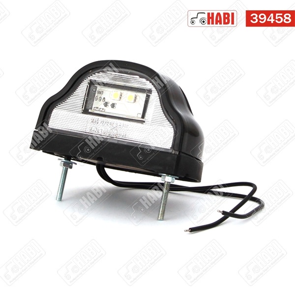 Rendszám megvilágító lámpa univerzális LED 59,6x101 mm 12V/24V, IP66/68, WAS