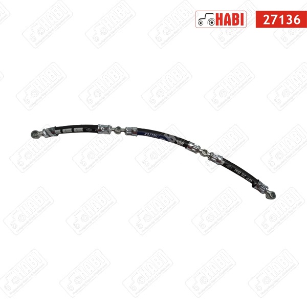 MTZ Résolajcső EURO-3 furat d=8 mm gumis