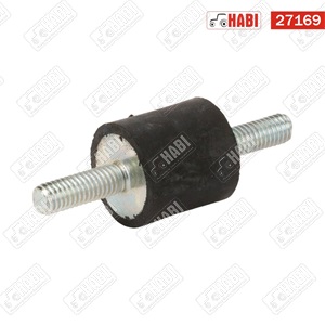 Rezgéscsillapító gumibak 20 x 20 mm M6