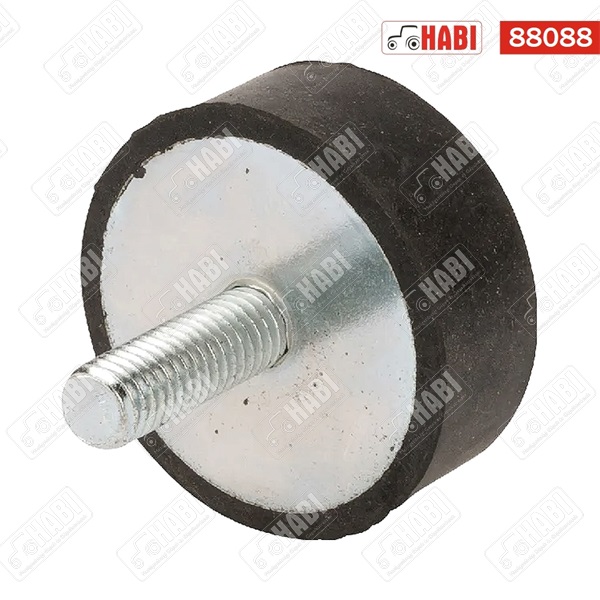 Rezgéscsillapító gumibak 40 x 15 mm M8 L=23 mm
