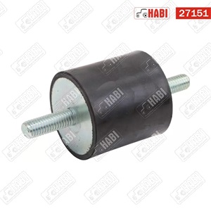 Rezgéscsillapító gumibak 60 x 40 mm M12