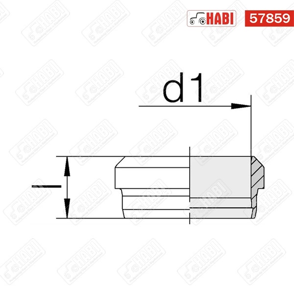 Roppantógyűrű D=6 mm csőhöz LS VOSS