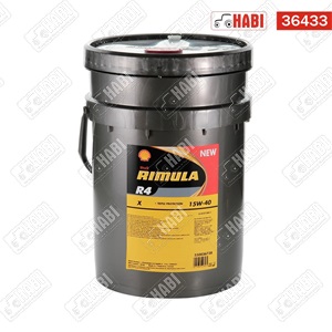 SHELL Rimula R4 X 15W40CI4 E7 / 20 liter