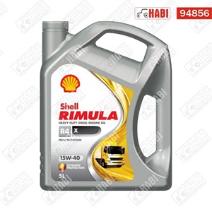 SHELL Rimula R4 X 15W40CI4 E7 / 5 L