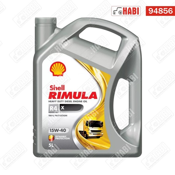 SHELL Rimula R4 X 15W40CI4 E7 / 5 L