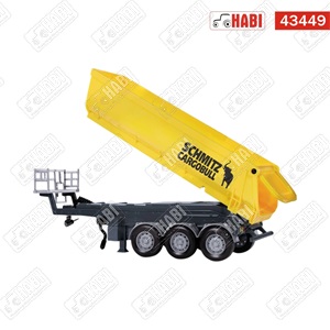 SIKU Háromtengelyes nyerges billenős pótkocsi