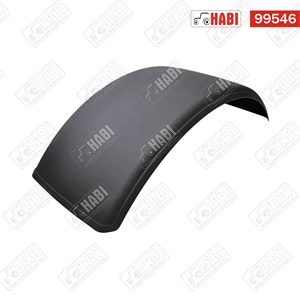 Sárvédő első műanyag 4 csavaros 1250x410 mm DUNLOFLEX