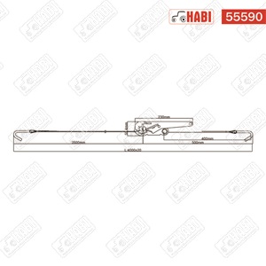 Rakományrögzítő (spanifer) komplett 4m 5t