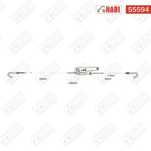 Spanifer komplett 8m 2t