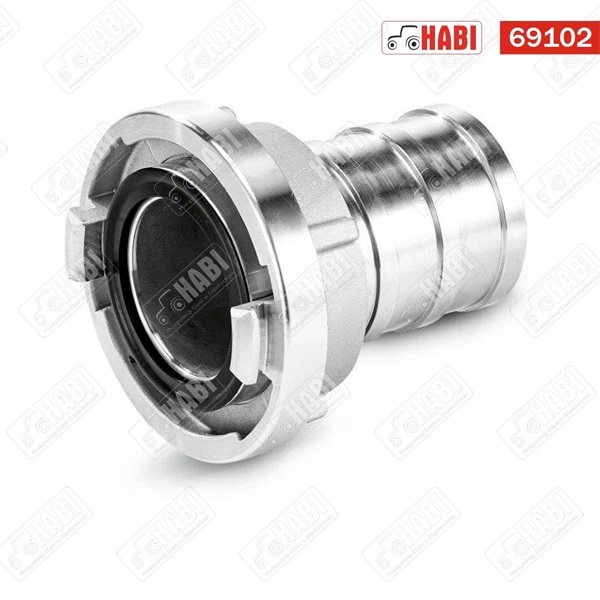 Storz tömlőcsatlakozó, bütyök távolság 89 mm, csonk 2-1/2" d=65 mm