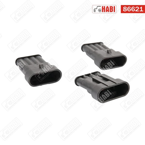 Superseal kábel csatlakozó ház 1-1,5 mm2 SS4 fiú