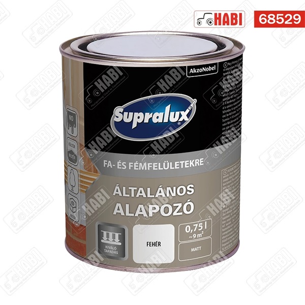 Supralux alapozó általános fehér 0,75 L
