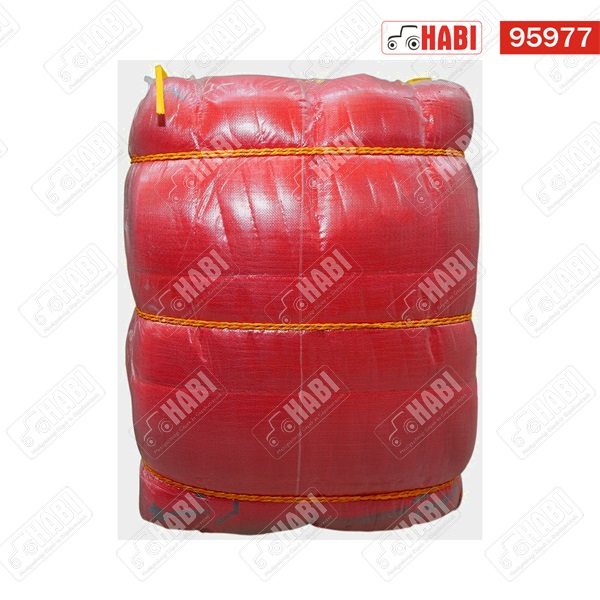 Szájbekötős dreher zsák 25-30kg 50x80 sötétpiros - 2000db/bála