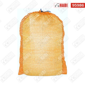 Szájbekötős raschel zsák 25kg 50x80 aranysárga - 2000db/bála