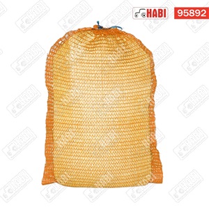 Szájbekötős raschel zsák 25kg 50x80 narancs - 2000db/bála